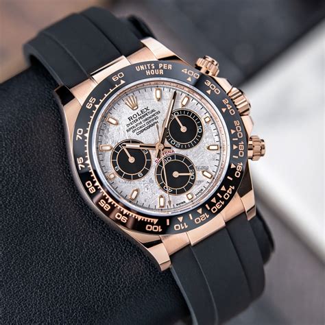 rolex daytona meteorite dial 2021|Rolex daytona meteorite price.